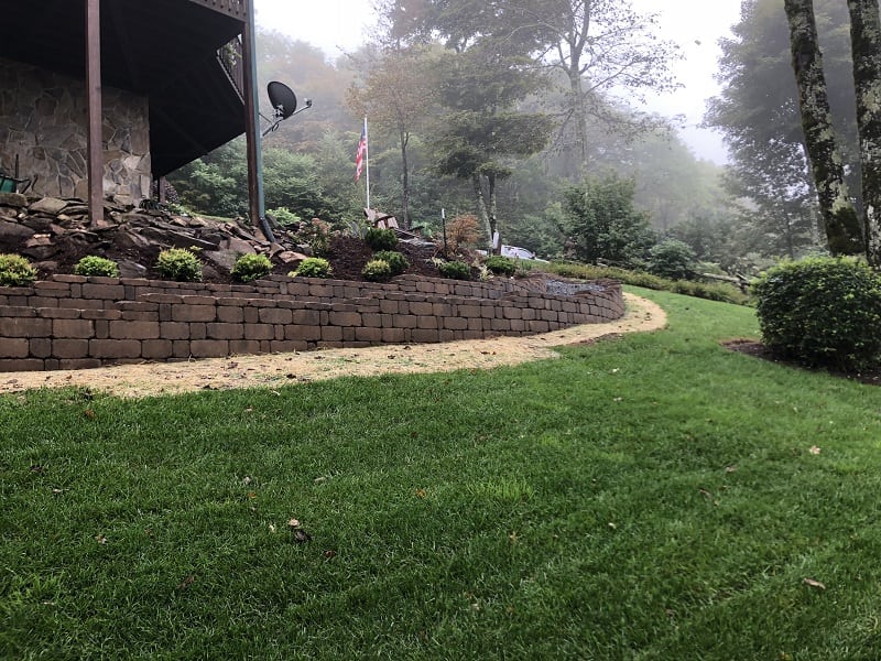 Retaining Walls Boone NC Boone NC Landscape Services