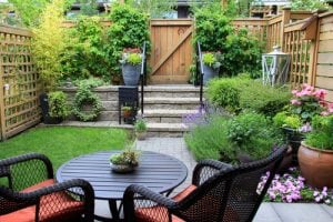 a custom landscaping project from Premier Landscape